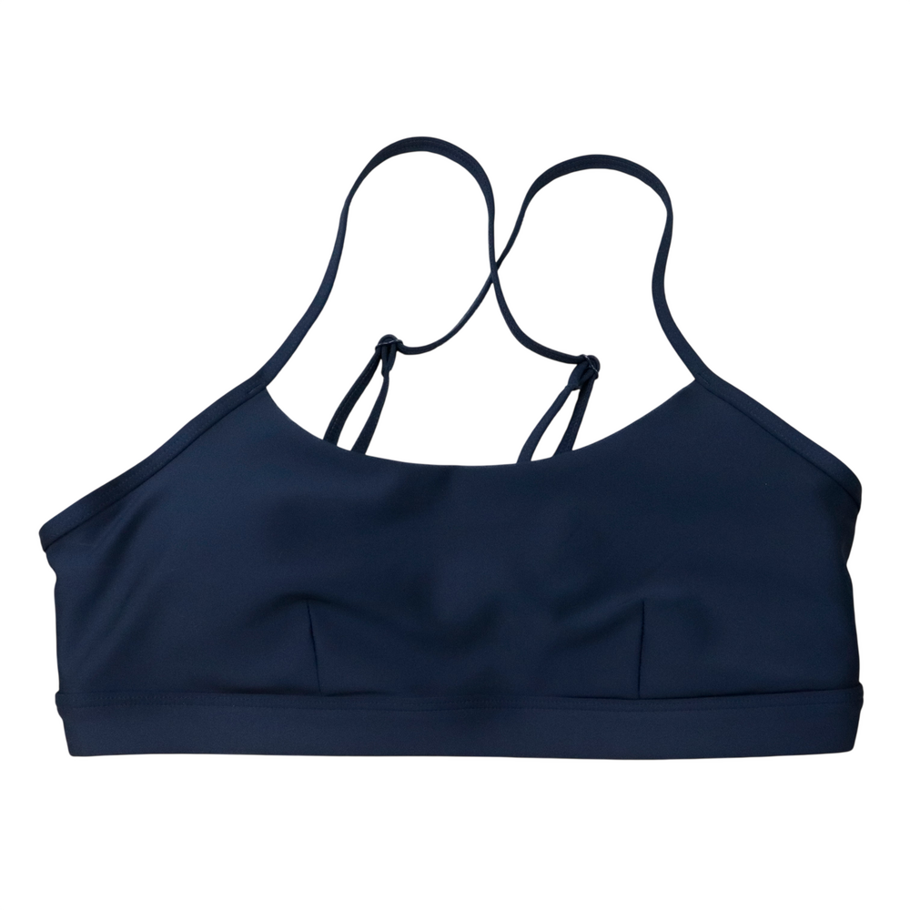 Alo Navy Sports Bra Size M